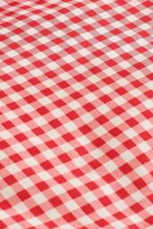 Catherine Lansfield 'Bamford Gingham Check' Fitted Sheet in Red - Size: King - thumbnail 2