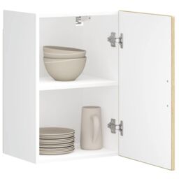 Berkfield Home Kitchen Wall Cabinet¬†Porto Sonoma Oak Engineered Wood in Brown - thumbnail 1