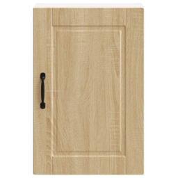 Berkfield Home Kitchen Wall Cabinet¬†Porto Sonoma Oak Engineered Wood in Brown - thumbnail 5