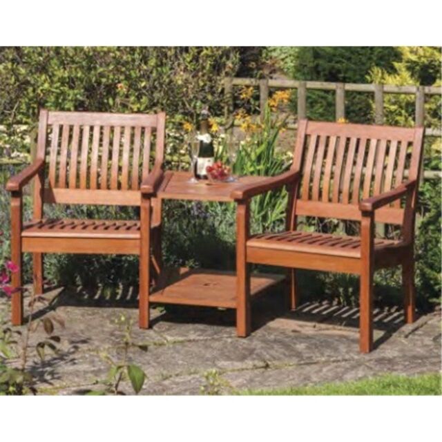 Cheshire 2 Seater Deluxe Willington Companion Seat in Brown