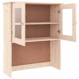 Berkfield Home Dresser Top ALTA 77x30x92 cm Solid Wood Pine in Light Tan - Size: 77 x 30 x 92 cm - thumbnail 5