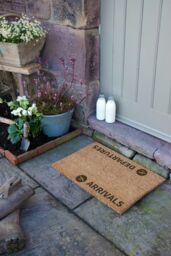 Artsy Mats Arrivals & Departures Doormat (60 x 40cm) in Brown - Size: 40 cm x 60 cm - thumbnail 6