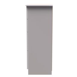 Ready Assembled 2 U Holborn 4 Drawer Deep Chest (Ready Assembled) in Taupe - Size: Medium - thumbnail 4