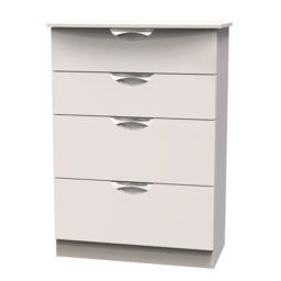 Ready Assembled 2 U Holborn 4 Drawer Deep Chest (Ready Assembled) in Taupe - Size: Medium - thumbnail 6