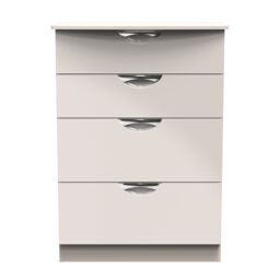 Ready Assembled 2 U Holborn 4 Drawer Deep Chest (Ready Assembled) in Taupe - Size: Medium - thumbnail 2