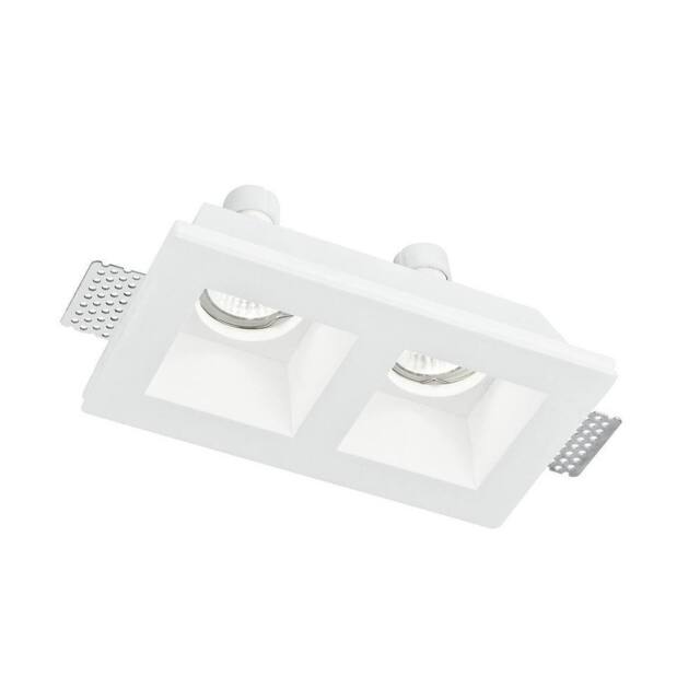 Netlighting GHOST 2 Light Recessed Downlight White 21.4x11.8x5.5cm - Size: 21.4x11.8x5.5 cm - image 1