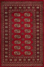 The Rug Shop UK Red Handmade Luxurious Easy to clean Border Floral Area Rug - Size: 90 cm x 150 cm - thumbnail 6
