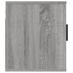 Berkfield Home Wall Mounted TV Cabinet Grey Sonoma 40x34, 5x40 cm - thumbnail 6