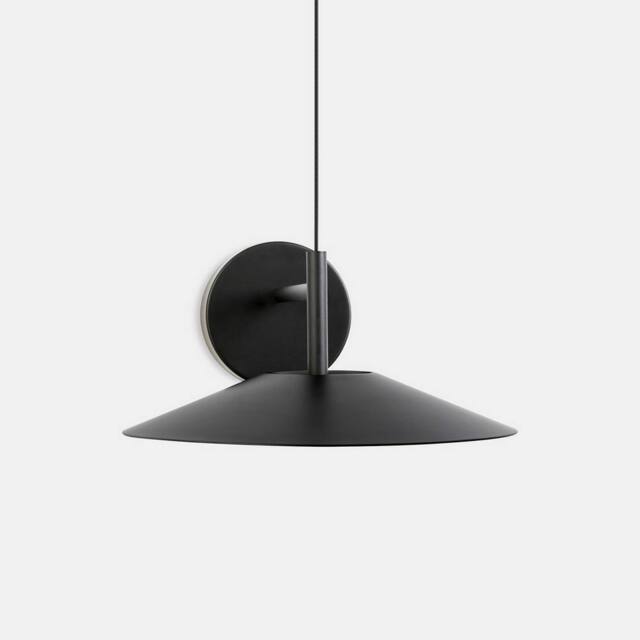 Netlighting LED Dome Hanging Pendants Black IP20 14.9W 2700K
