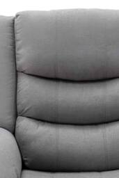 More4Homes Seattle Manual Fabric Recliner Lounge Chair in Grey - thumbnail 5