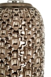 Orsina Udele Table Lamp With Brown Linen Shade - thumbnail 2