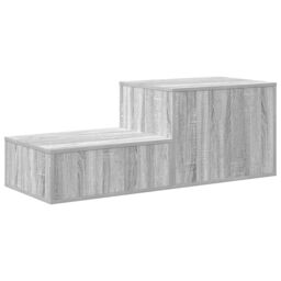 Berkfield Home Storage Cabinet Grey Sonoma 108x41x40 cm Engineered Wood - Size: 108 x 41 x 40 cm - thumbnail 9