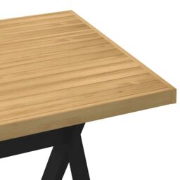 Berkfield Home Dining Table NOAIN X-Shaped Legs 160x90x75 cm Solid Wood Pine in Brown - Size: 160 x 90 x 75 cm - thumbnail 6