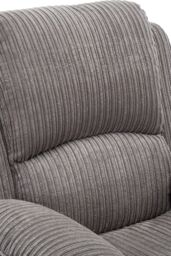 More4Homes Postana Dual Motor Electric Rise Recliner Jumbo Cord Fabric Chair in Grey - thumbnail 5