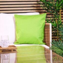 icon Indoor & Outdoor Waterproof Cushion, Indoor & Outdoor, Yellow (4-Pack) in Lime - Size: 43 cm x 43 cm