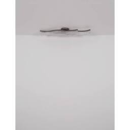 Netlighting Juliet Integrated LED Semi Flush Ceiling Light Graphite Matt LED 3200K in Grey - thumbnail 6