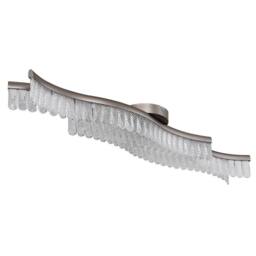 Netlighting Juliet Integrated LED Semi Flush Ceiling Light Graphite Matt LED 3200K in Grey - thumbnail 2