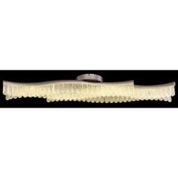 Netlighting Juliet Integrated LED Semi Flush Ceiling Light Graphite Matt LED 3200K in Grey - thumbnail 5