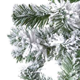 Lemon Pavilion Furniture and Decor Extra Large Snowy Spruce Tree - Plastic - Height 213 cm - White - thumbnail 2