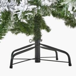 Lemon Pavilion Furniture and Decor Extra Large Snowy Spruce Tree - Plastic - Height 213 cm - White - thumbnail 4