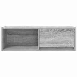 Berkfield Home TV Cabinets 2 pcs Grey Sonoma 80x31x25.5 cm Engineered Wood - thumbnail 7