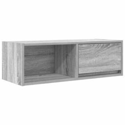 Berkfield Home TV Cabinets 2 pcs Grey Sonoma 80x31x25.5 cm Engineered Wood - thumbnail 6