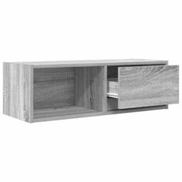Berkfield Home TV Cabinets 2 pcs Grey Sonoma 80x31x25.5 cm Engineered Wood - thumbnail 5