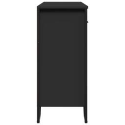 Berkfield Home Sideboard Black 97x32.5x74.5 cm Engineered Wood - thumbnail 6