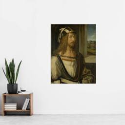 "Artery8 Self Portrait Young Artist Albrecht Durer Wall Art Poster Print - Size: W12"" x H16""" - thumbnail 4