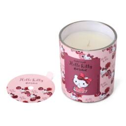 Hello Kitty Red Velvet Scented Candle, 213g, 35 Hour Burn Time in Pink - Size: Medium - thumbnail 3