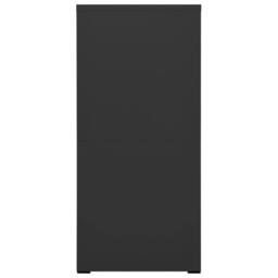 Berkfield Home Modern Filing Cabinet Anthracite 46x62x133 cm Steel in Dark Grey - Size: 46 x 62 x 133 cm - thumbnail 1