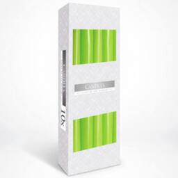 KDMD Green Taper Candle - Elegant, Natural Finish for Decor & Events - thumbnail 3