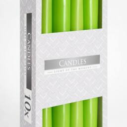 KDMD Green Taper Candle - Elegant, Natural Finish for Decor & Events - thumbnail 2