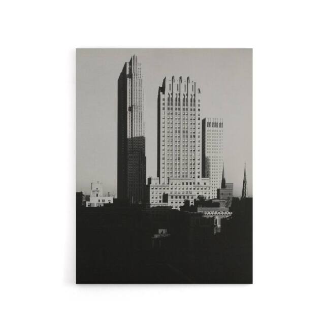 "Artery8 New York from the Shelton Alfred Stieglitz Canvas Wall Art Print in Black - Size: W12"" x H16""" - image 1