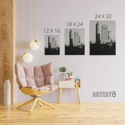 "Artery8 New York from the Shelton Alfred Stieglitz Canvas Wall Art Print in Black - Size: W12"" x H16""" - thumbnail 4