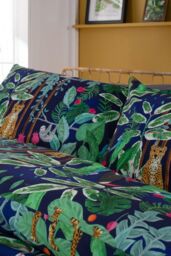 Jungle Print Reversible Duvet Cover Set - thumbnail 3