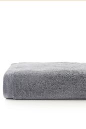 The Lyndon Company Luxury Premium Heavy Quality Egyptian Spa Super Soft Bathroom Towels in Charcoal - Size: Bath Sheet - thumbnail 2