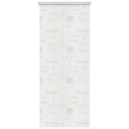 Berkfield Home Shower Roller Blind 120x240 cm Splash in Grey - thumbnail 3