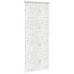 Berkfield Home Shower Roller Blind 120x240 cm Splash in Grey