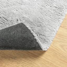 Berkfield Home Rug HUARTE Short Pile Soft & Washable Grey 240x240 cm - Size: Medium - thumbnail 5