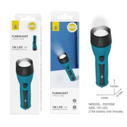 Dragodirect Dual Colour LED Flashlight Compact & Durable in Teal - thumbnail 3