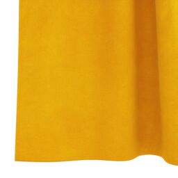 Berkfield Home Blackout Curtains with Hanging Loops 2 pcs Mustard Yellow Velvet - thumbnail 6