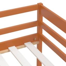 Berkfield Home Bed Frame with Drawers&Cabinet Honey Brown Pinewood 90x200 cm - thumbnail 8