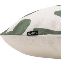 icon Indoor & Outdoor Abstract Printed Waterproof Cushion, Squiggle & Leaf (4-Pack) - Size: 43 cm x 43 cm - thumbnail 3