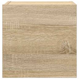 Berkfield Home Classic 7 Piece TV Cabinet Set Sonoma Oak Engineered Wood in Light Brown - thumbnail 9