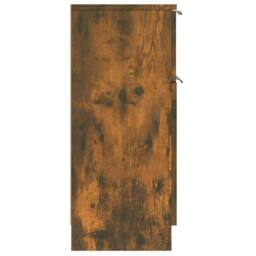 Berkfield Home Sideboards 2 pcs Smoked Oak 30x30x70 cm Engineered Wood in Brown - Size: 30 x 30 x 70 cm - thumbnail 9