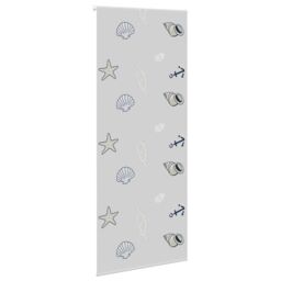Berkfield Home Shower Roller Blind 90x240 cm Fabric Width 86 cm in Grey - thumbnail 3