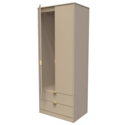 Ready Assembled 2 U Bexley 2 Door 2 Drawer Wardrobe (Ready Assembled) in Light Brown - thumbnail 5