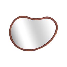sweeek 95cm wooden mirror in Dark Brown - Size: 100 cm - thumbnail 7