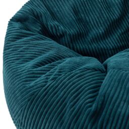 icon Kingston Bean Bag & Footstool Jumbo Cord Bundle in Teal - thumbnail 5